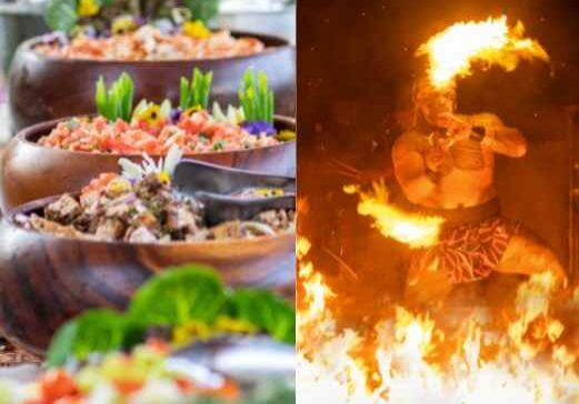 Luau Buffet & Rock-A-Hula Show